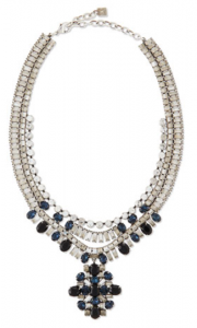 Bergdorf Goodman: Dannijo Mikhail Jet Crystal Necklace $537