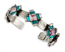 Bergdorf Goodman: Dannijo Alexia Crystal-Station Cuff Bracelet $230