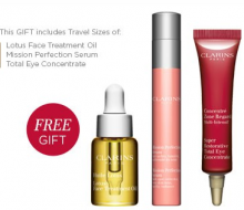 Clarins: Skin Care Specialist Gift with $125+ Purchase