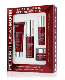 Peter Thomas Roth: 4 PIECE LASER-FREE RESURFACING KIT $68