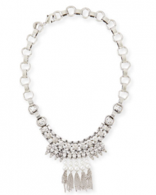 Bergdorf Goodman: Dannijo  Zoya Crystal & Pearly Necklace $295