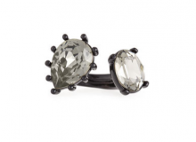 Bergdorf Goodman: Oscar de la Renta Pear and Oval Crystal Ring $192