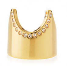 Bergdorf Goodman: Vita Fede Gold-Plated Nail Ring $175 Bergdorf Goodman: Vita Fede Gold-Plated Nail Ring $175