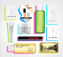 Shu Uemura: 10 Samples & Free Shipping as GWP