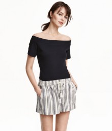 H&M: 50% Off Off-the-Shoulder Top Today