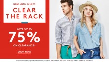 Nordstrom Rack: up to 70% Off + Extra 25% Off Clearance Styles