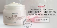 Fresh: Mini Facial Toner and Black Tea Age-Delay Cream as Gift