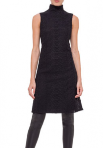 Bergdorf Goodman: Akris Sleeveless Black Dress $1989