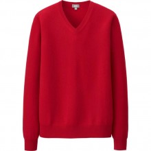 UNIQLO: Men’s Cashmere V-Neck Sweater (4 colors) $30