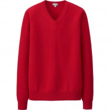 UNIQLO: Men’s Cashmere V-Neck Sweater (4 colors) $30 UNIQLO: Men’s Cashmere V-Neck Sweater (4 colors) $30