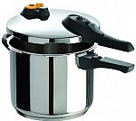 Amazon: T-fal Stainless Steel 6.3-Quart Pressure Cooker $45.50