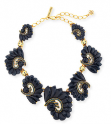 Bergdorf Goodman: Oscar de la Renta Resin Swirl & Crystal Necklace $556