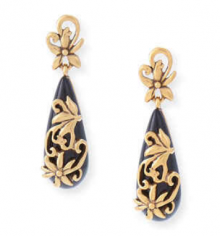 Bergdorf Goodman: Oscar de la Renta  Filigree Drop Earrings $196