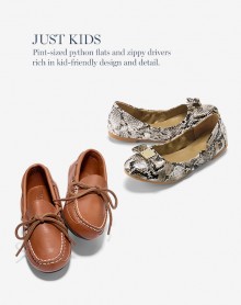 Cole Haan: Kids Full Price Shoes 30% OFF