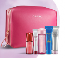 Shiseido: 6 Piece Gift with Purchase of 2 Skincare Products