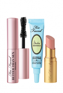 Too Faced: 2 Deluxe Samples & Free Mascara As GWP