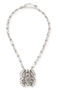 Bergdorf Goodman: Dannijo Lila Crystal Pendant Necklace $256