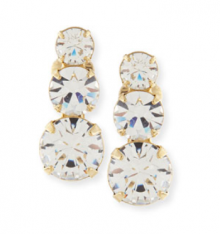 Bergdorf Goodman: Auden  Nova Crystal Clip-On Earrings $198
