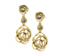 Bergdorf Goodman: Oscar de la Renta Wire Rose Clip-On Drop Earrings $156 Bergdorf Goodman: Oscar de la Renta Wire Rose Clip-On Drop Earrings $156