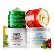 Kiehl’s: Free Shipping and 2 Deluxe Samples with Mask Purchase