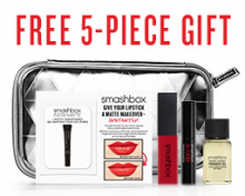 Smashbox: 5 Piece Gift with $50+ Purchase