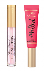 Too Faced: Deluxe Samples of ‘Melted Candy’ & ‘Lip Injection’ as GWP