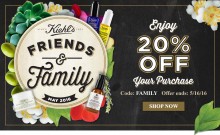 Kiehl’s: Friends and Family Sale 20% Off Entire Purchase