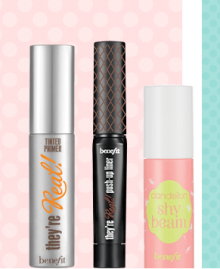 Benefit Cosmetics: 3 Mini Products as GWP