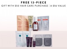 Nordstrom: 13-pc GWP with $50 Hair Care Purchase